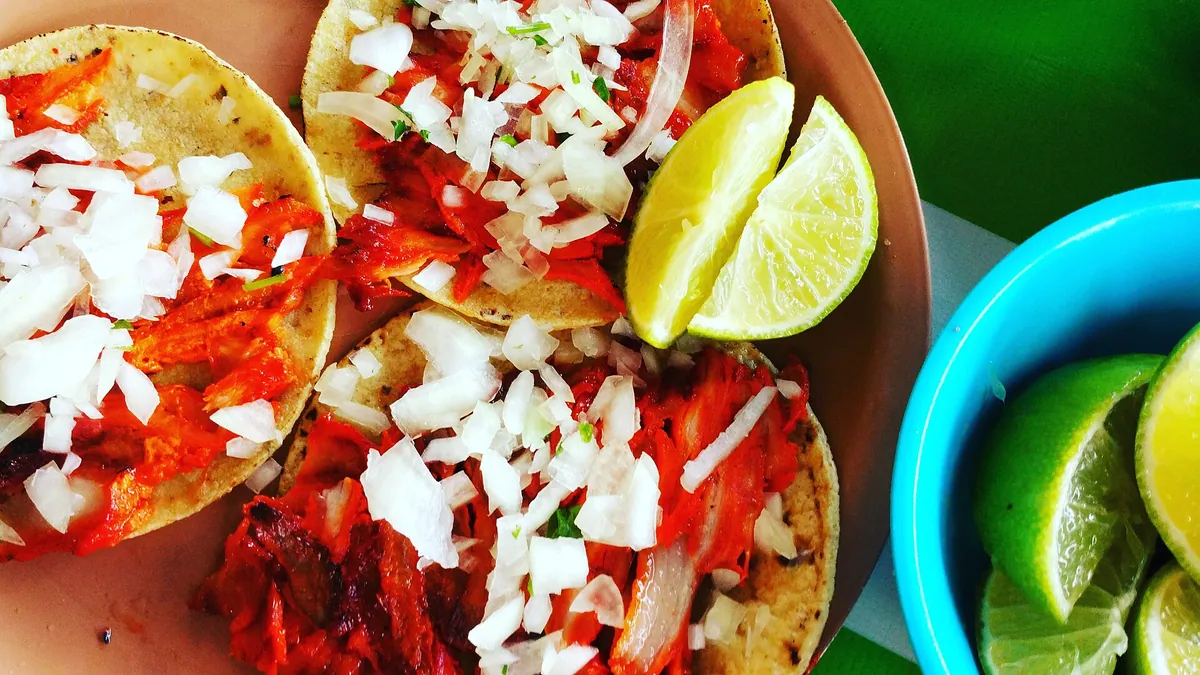 Mexican food typical of Tula